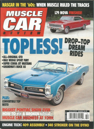 MUSCLE CAR REVIEW 2009 OCT - DROP-TOP MUSCLECARS, L79 NOVA, 409 BUILDUP